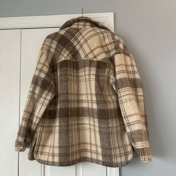 Zara Plaid Jacket - Picture 2 of 7